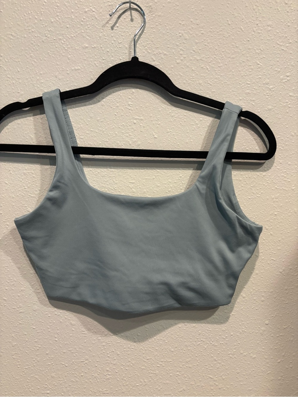 Madewell Blue Scoop Neck bra small